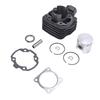 70cc Big Bore Cylinder Kit Professional Cylinder Head Rings Pins Clips Piston Kit for Vertical Air Cooled Engines