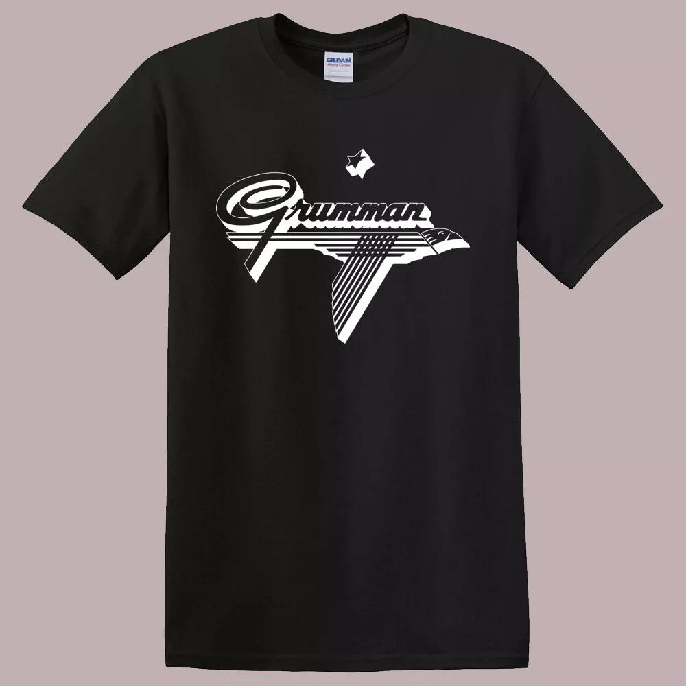 Grumman Aircraft Black Size S to 5XL L