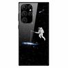 For Samsung S24 Ultra Case Tempered Glass Fashion Hard Back Cover for Galaxy S24Ultra 5G Cases Luxury Bumper S24 Plus S24 FE S24