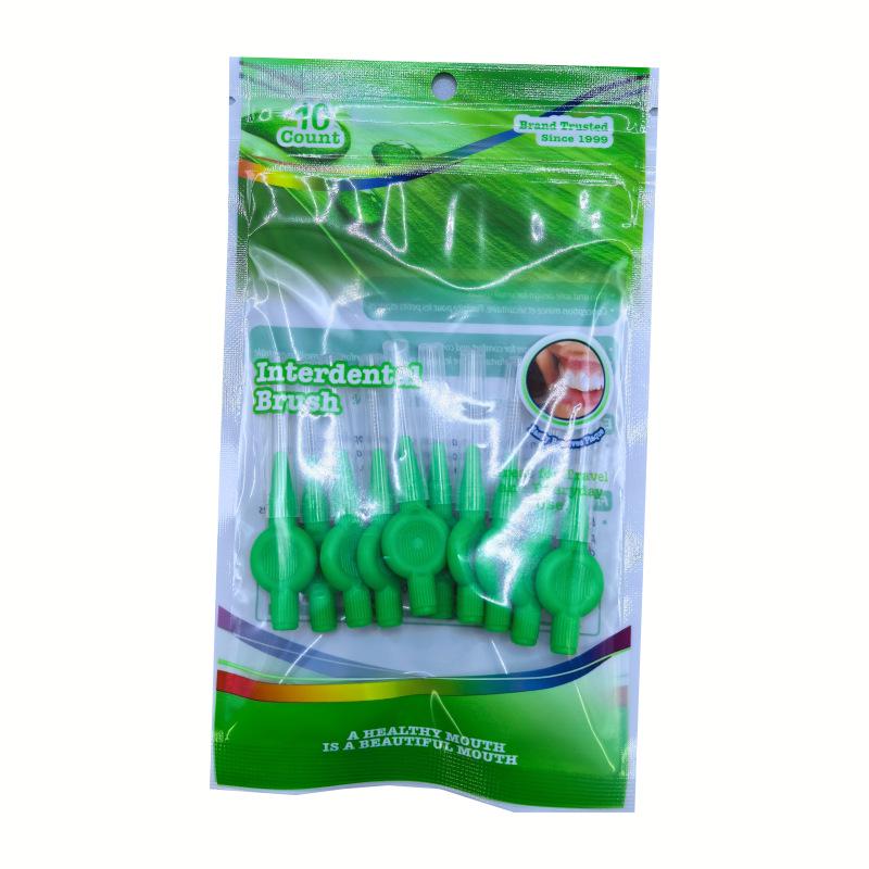 Interdental Round Gap Brush & Orthodontic Toothbrush for Oral Care