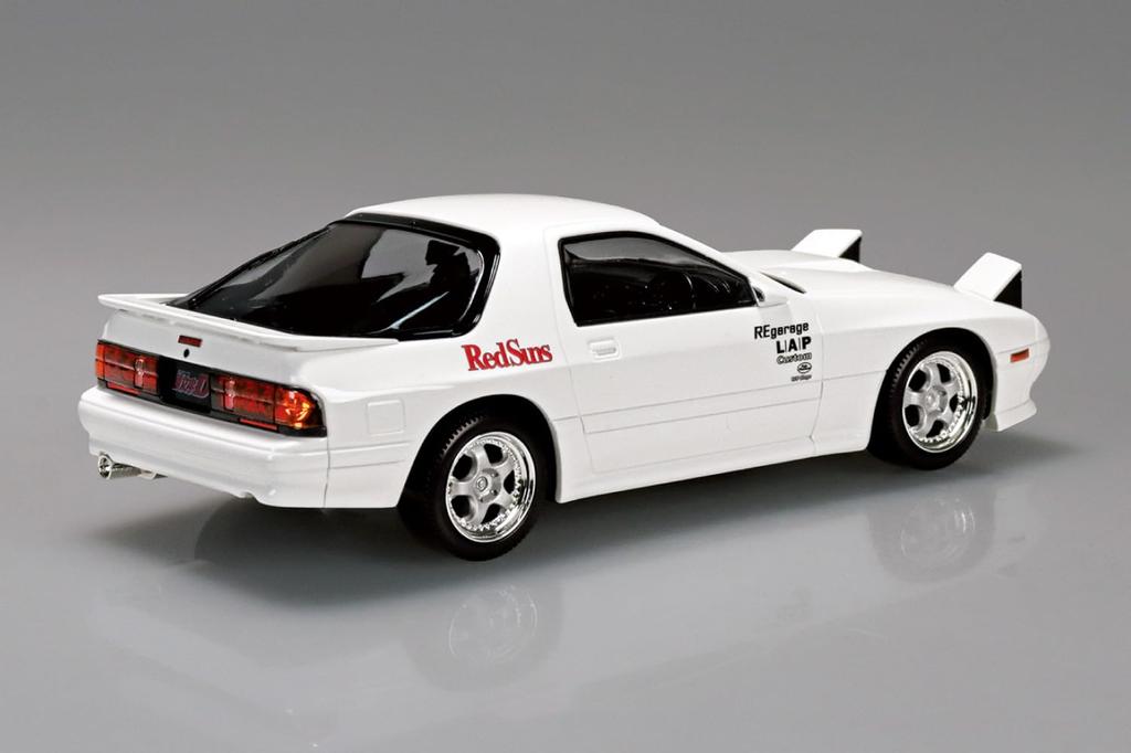 Aoshima Bunka Kyozai Rakupla Snap Kit Initial D FC Scale Plastic Model (AOSHIMA) No. CM-3 Ryosuke's 1/32