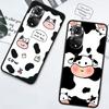 New Cute cow print Phone Case For Huawei P Smart 2021 Y5 Y6 Y7 Y9 Honor 50 20 Pro 10 10I 9 9X Y9S 8 8A 8X 8S 7S Cover