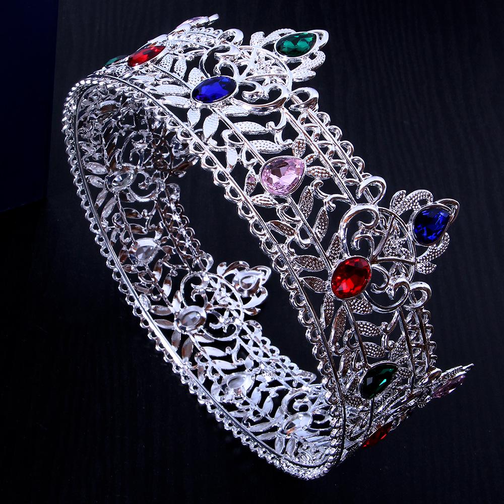 

Золотая корона для мужчин: Разноцветный головной убор в форме круга на дни рождения и свадьбы