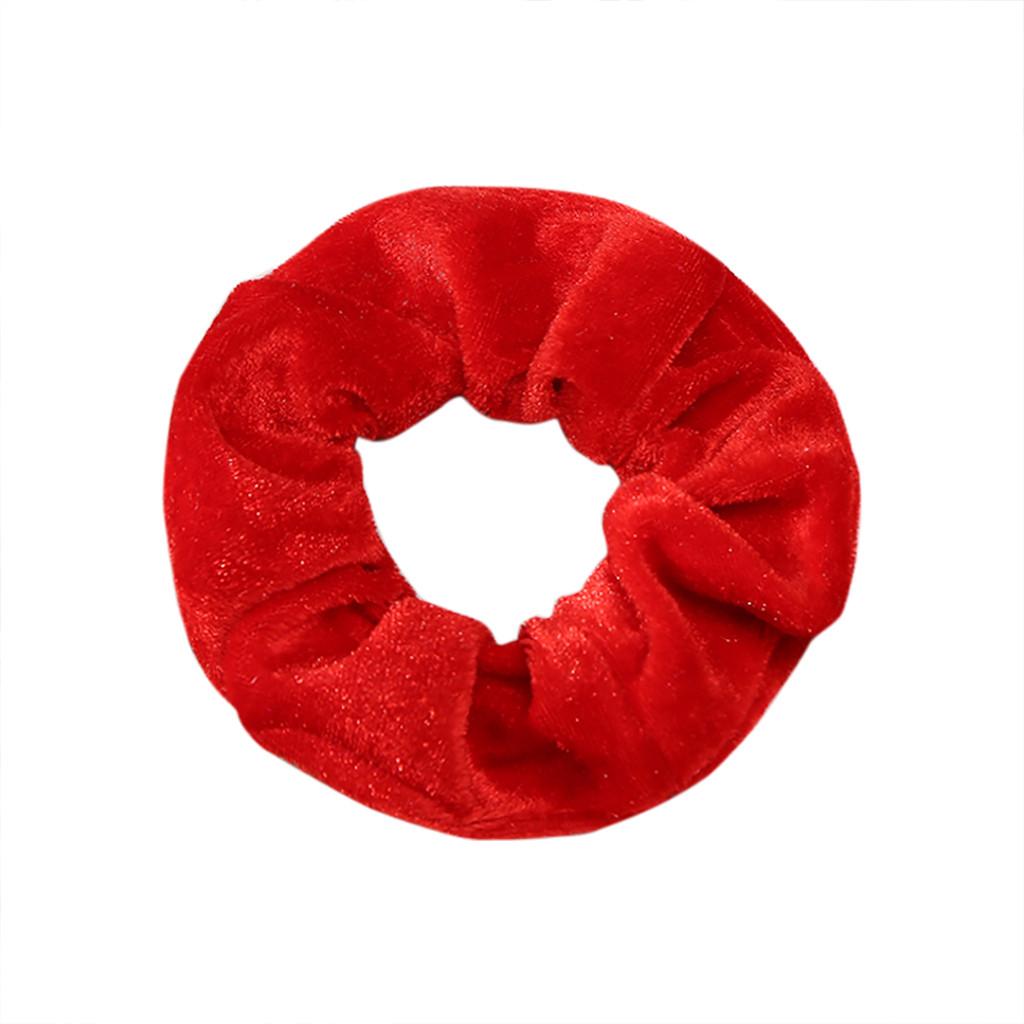 

1 шт. бархатные эластичные ленты для волос для женщин или девочек, аксессуары для волос One Size