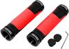 GORIX Bicycle Grips Grips for Cross and Soft Red [Double Lock-On Bikes, MTB, Bicycles] GX-776AD3-L2-G2
