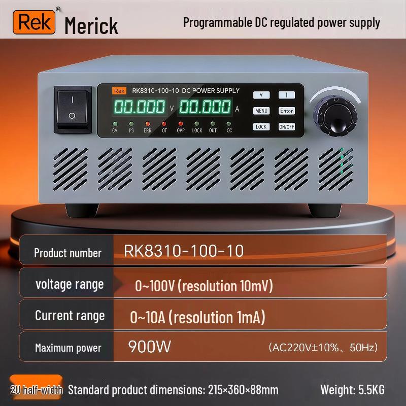 Meirike RK8310-100V Programmable DC Power Supply with Constant Voltage & Current