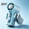 Cooling Fan with Detachable Clip Mini Portable Clip-on Fan LED Display 6 Speed Clip Electric Personal for Indoor Camping Office Travel