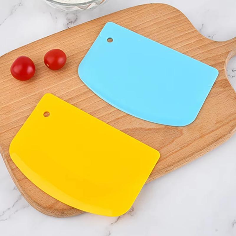 1PC Dough Scraper Cake Cream Pastry Scraper Dessert Bread Cutter Baking Tools