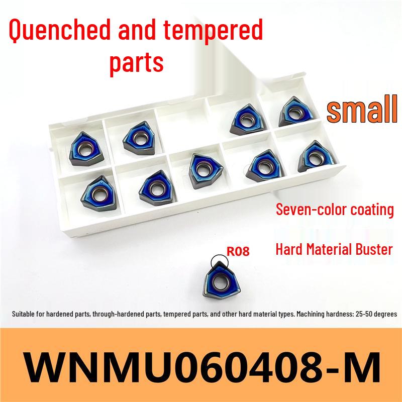 MFWN90 High-Speed Hexagonal Heavy Cutting Milling Cutter with Double-Sided Insert, Morse Taper 4 Turret R8
