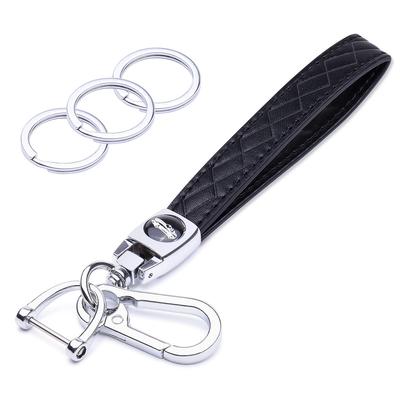 Car Key PU Car Key Lost Smart Key Universal Black [Wisdompro] Chain, Leather, Chain, Prevention, Type, Stylish, Unisex,