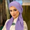 Polyester Womens Headscarf With Breathable Design For Casual Summer And Winter Wear