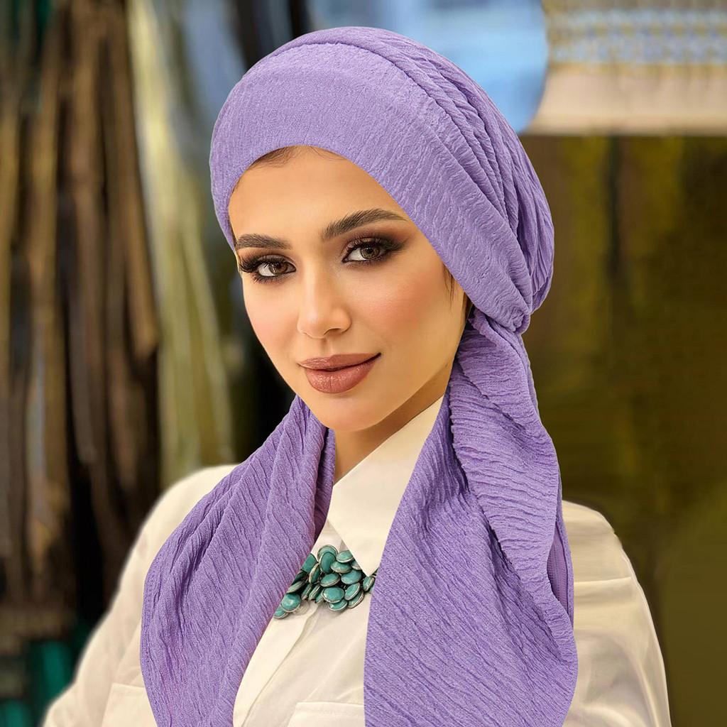 Polyester Womens Headscarf With Breathable Design For Casual Summer And Winter Wear