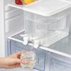 Fridge Beverage Dispenser Container Iced Beverage Dispenser Leakproof Water Kettle Tea Lemonade Can Jug Drink Dispenser