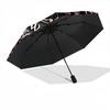 1pc Halloween Cat Automatic Folding Umbrella, Sturdy And Durable Automatic Folding Umbrella with 8 Ribs, Convenient for Outdoor Use141