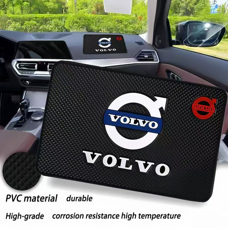 Car Dashboard Non Slip Grip Sticky Pad Silicone Mat Silicone For Volvo EX30 XC60 XC40 V60 V40 XC90 XC70 V50 S60 V70 S90 Olestar vv1