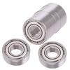 10Pcs Miniature Bearing Stainless Steel Rolling Tools for Deceleration Device S698ZZ 19x8x6mm
