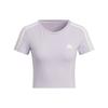 Set In Sleeve T Shirt Women's Silver Purple JI9794