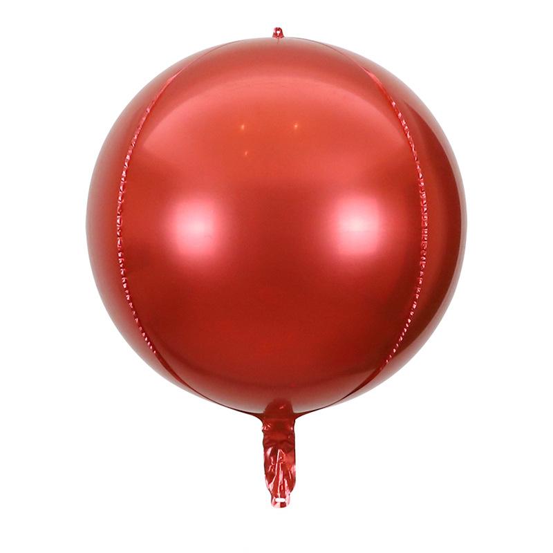 Foil Inflatable 4D Multi-Sizes Minimalist Fun Festive Decorative Party Balloons for Wedding Birthday Celebrations Decor