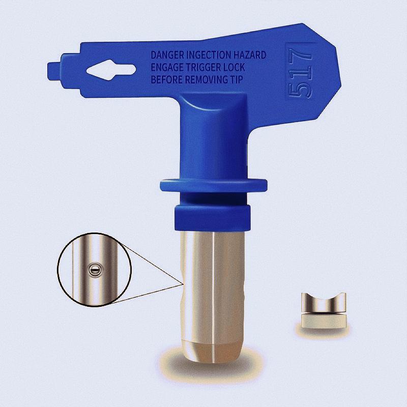 14Pcs Airless Paint Nozzle Set, Reversible Tips (211 315 417 515 517 523) with Spray Gun Parts & Filters