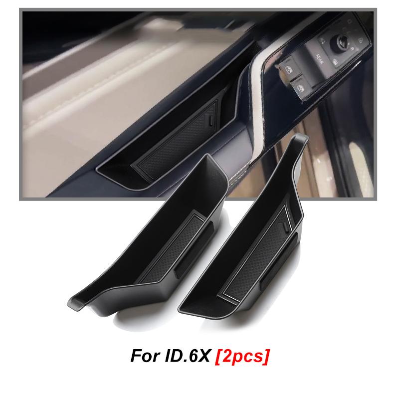 For Volkswagen for VW ID.6 ID.6crozz ID.6X Door Handle Storage Box Holder Tray Organizer Interior Modification Accessories
