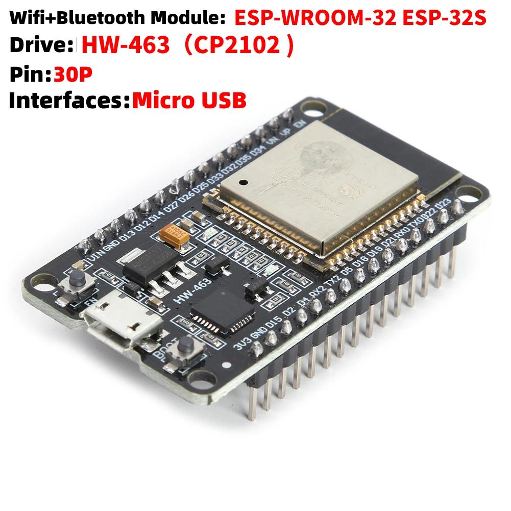 ESP32 ESP-32S Expansion Board CP2102 NodeMCU-32S Lua 30/38Pin Module GPIO ESP 32 WiFi Bluetooth Low Power Module