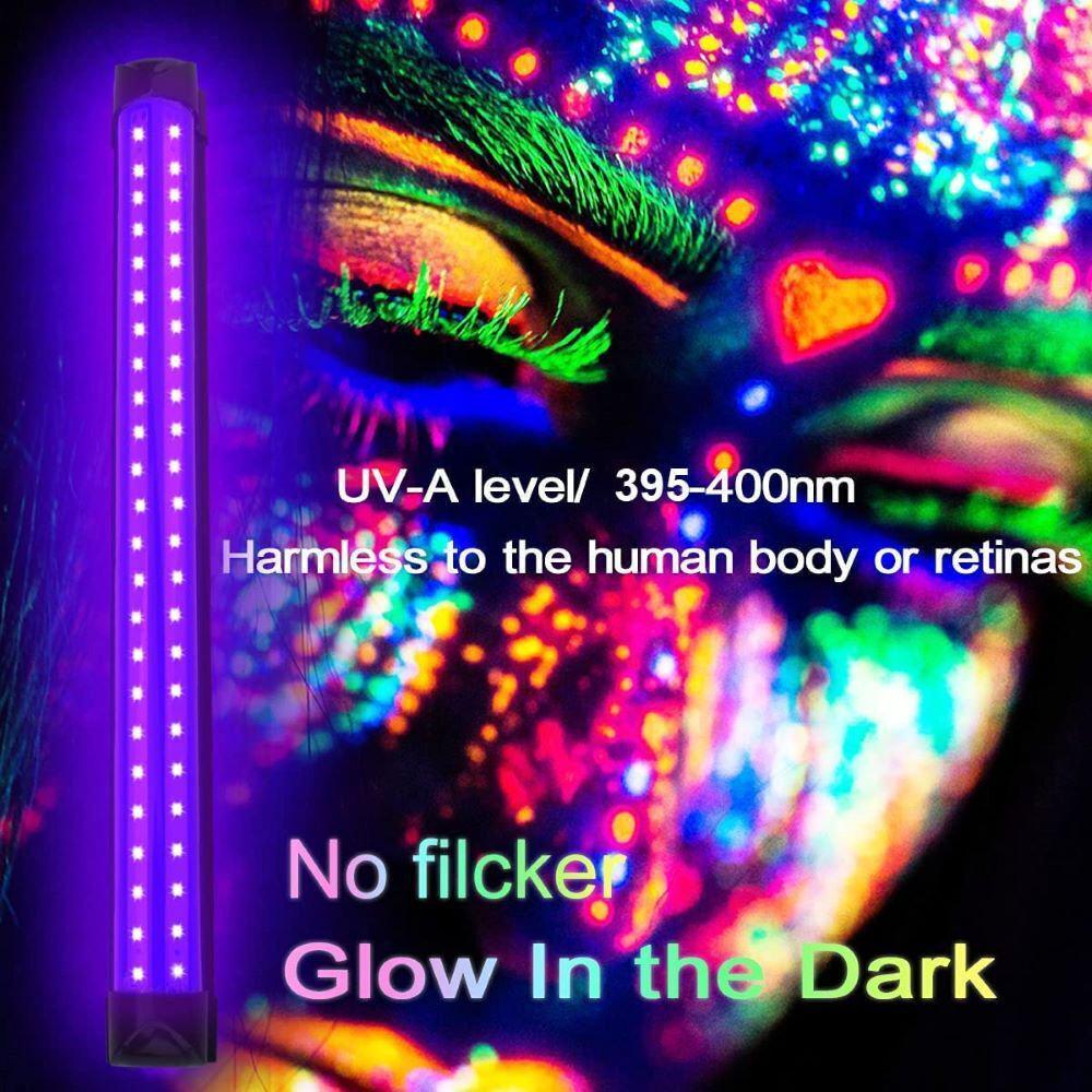 Top-Selling UV Blacklight Lamp for Parties, Stage Atmosphere & LED Fluorescence Detection