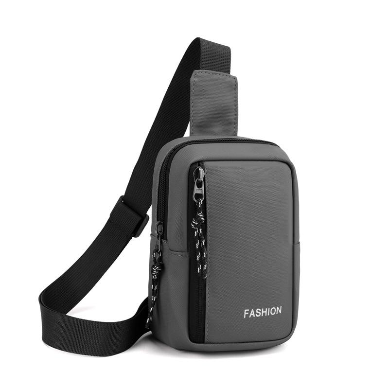 Unisex Chest Bag Simple Storage Bag Lightweight Travel Small Backpack Crossbody Bag Fashion Casual Single Should Bags