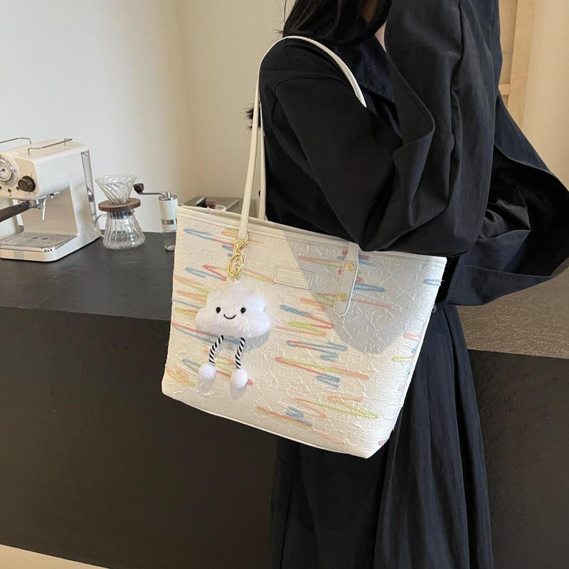 Freizeittasche Damen neue Sommer Schultertasche Tragetasche mit großem Fassungsvermögen Studenten Handtasche für den Unterricht