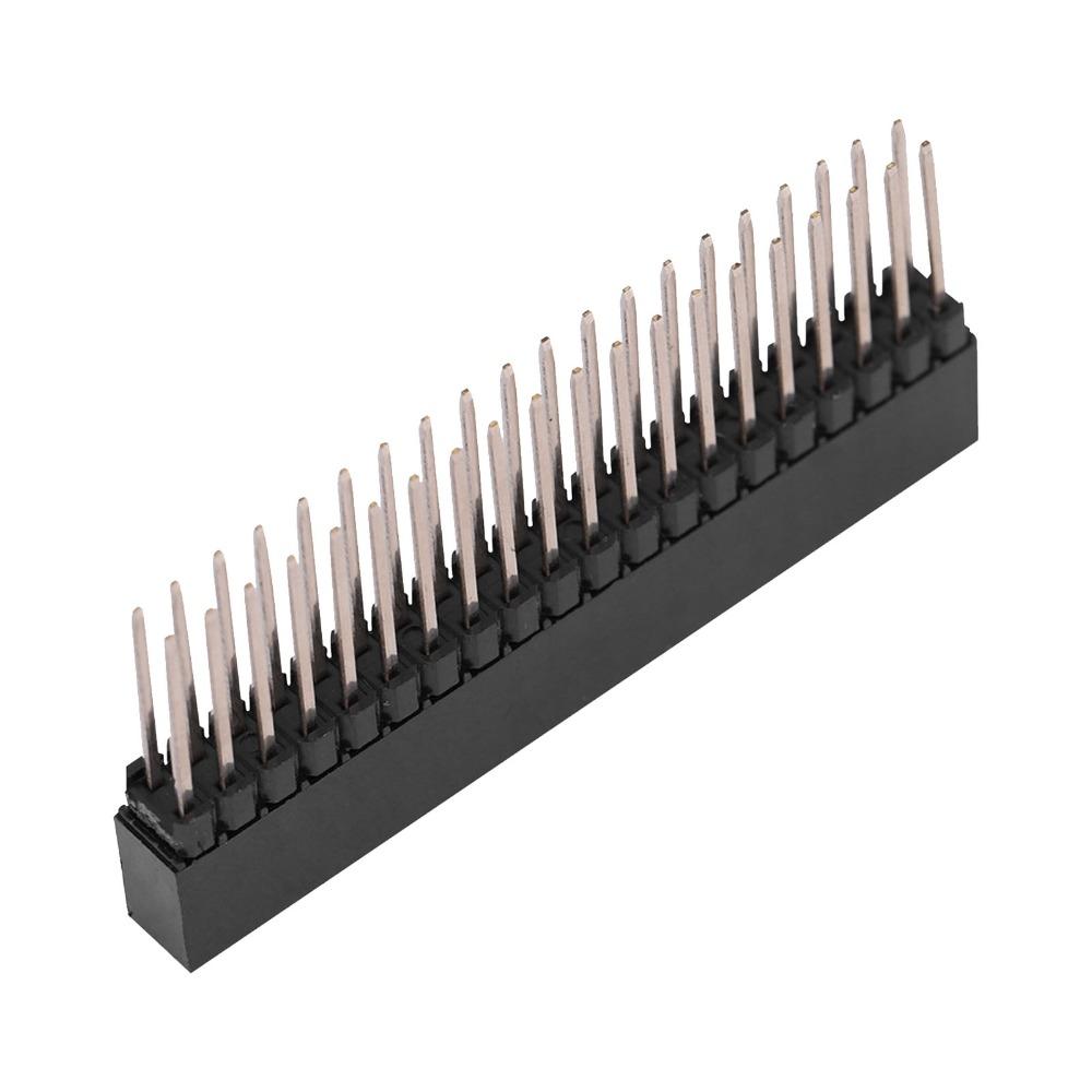 8Pcs 2.54mm Pitch Female Header 2x20 Pins Female Header Connector  for Raspberry Pi