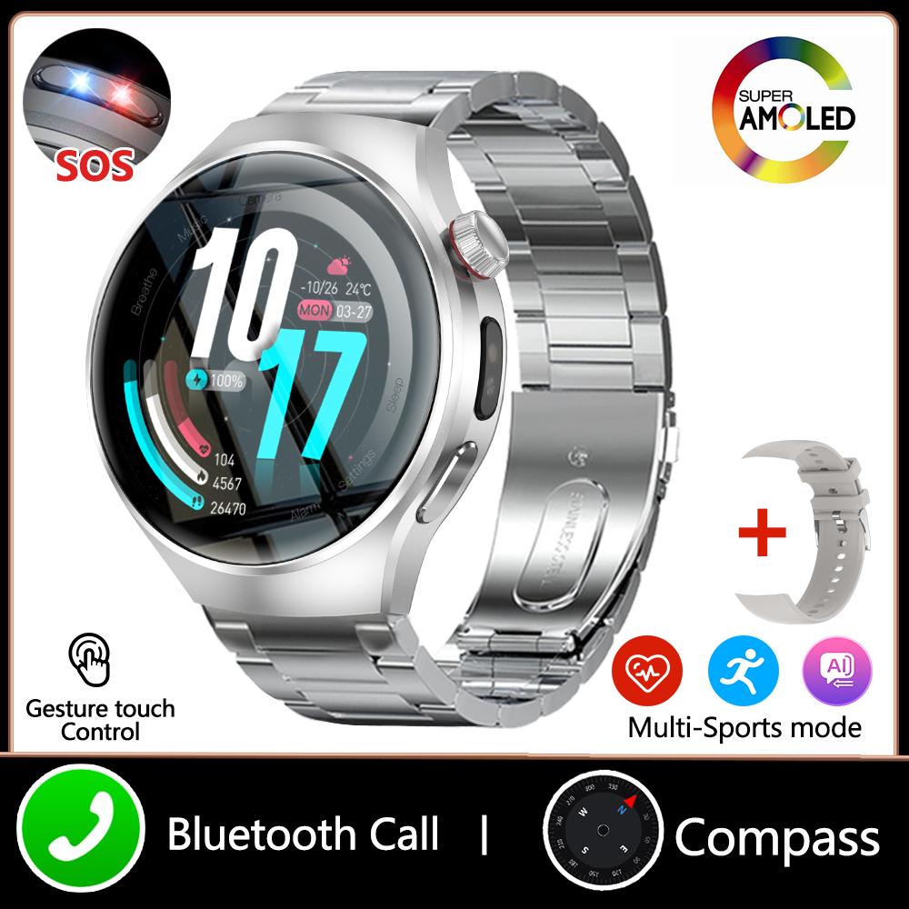 WATCH 5 Pro GPS NFC Smart Watch Men 360*360  Screen Heart Rate Bluetooth Call IP68 Waterproof Women Smartwatch  New