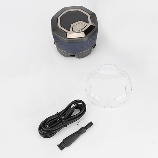 Electric Shaver IPX8 Waterproof Wet Dry Technology 6D Floating Head Quick Shave Magnetic Design LED