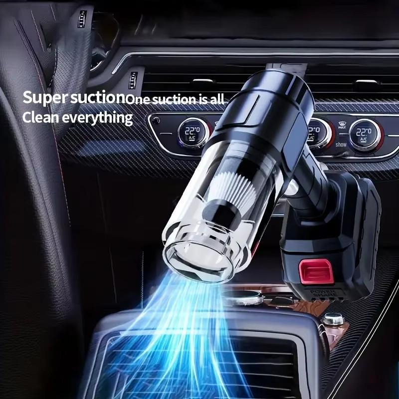 Portable High-Power Wireless Handheld Car Vacuum Cleaner (Wet/Dry, Rechargeable)