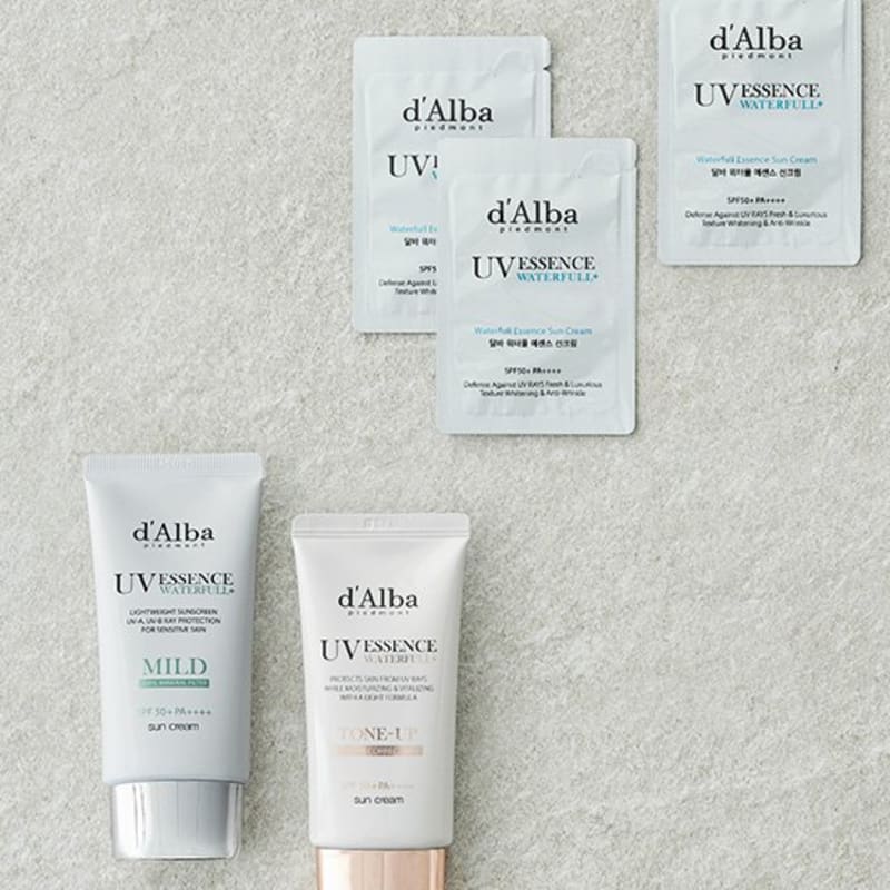 

[Dalba] Розовый тонап + Мягкий солнцезащитный крем Эксклюзивный набор для планирования (Тонирующий 50 мл + Мягкий 50 мл + Солнцезащитный крем-эссенция 3 мл*3)