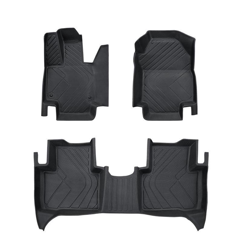 Compatible 2025 Toyota RAV4 Floor Mats, Fully Enclosed, TPE Material, 24 Fashion Plus Edition