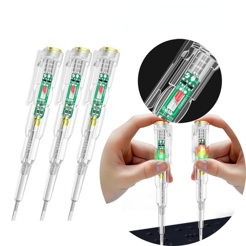 Intelligent Voltage Tester Pen 70-250V Induction Power Detector Pen Electrical Screwdriver Indicator Circuit Tester