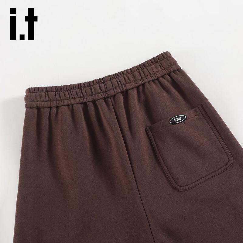 Izzue IT Women's High-Waist Relaxed Fit Curved-Leg Sweatpants