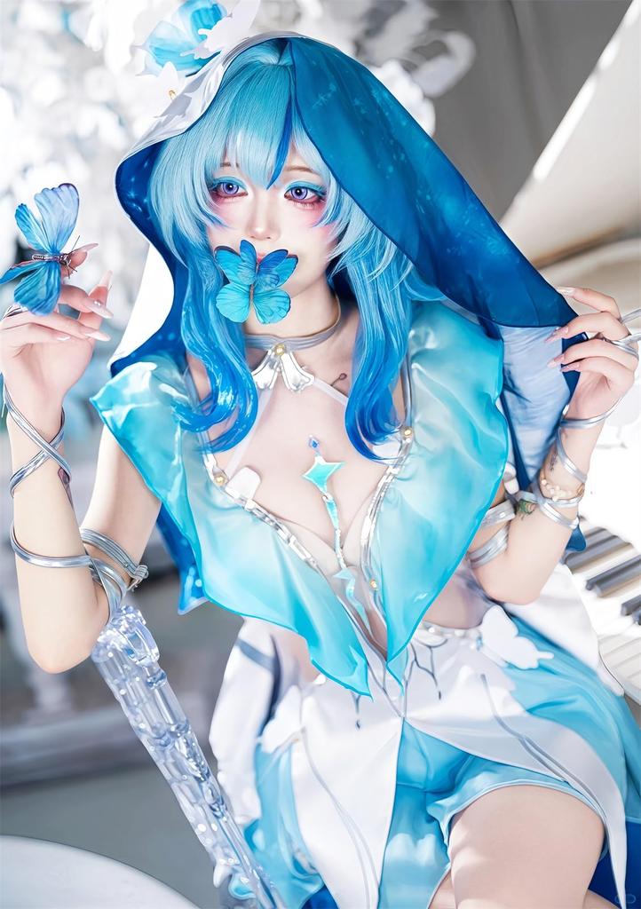 NOKIJP Narushio Shorekeeper Cosplay Costume Wuthering Waves Game Character Outfit