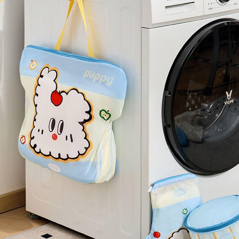 4pcs /set Fine Mesh Laundry Bag Thickened Travel Clothes Organizer Lingerie Wash Bags Bedroom