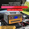 130W Battery Chargers RV Accessories Digital 12V/5A 24V/3A Fast Charge Switch Storage Cell Car Battery Pulse Repair Intelligent