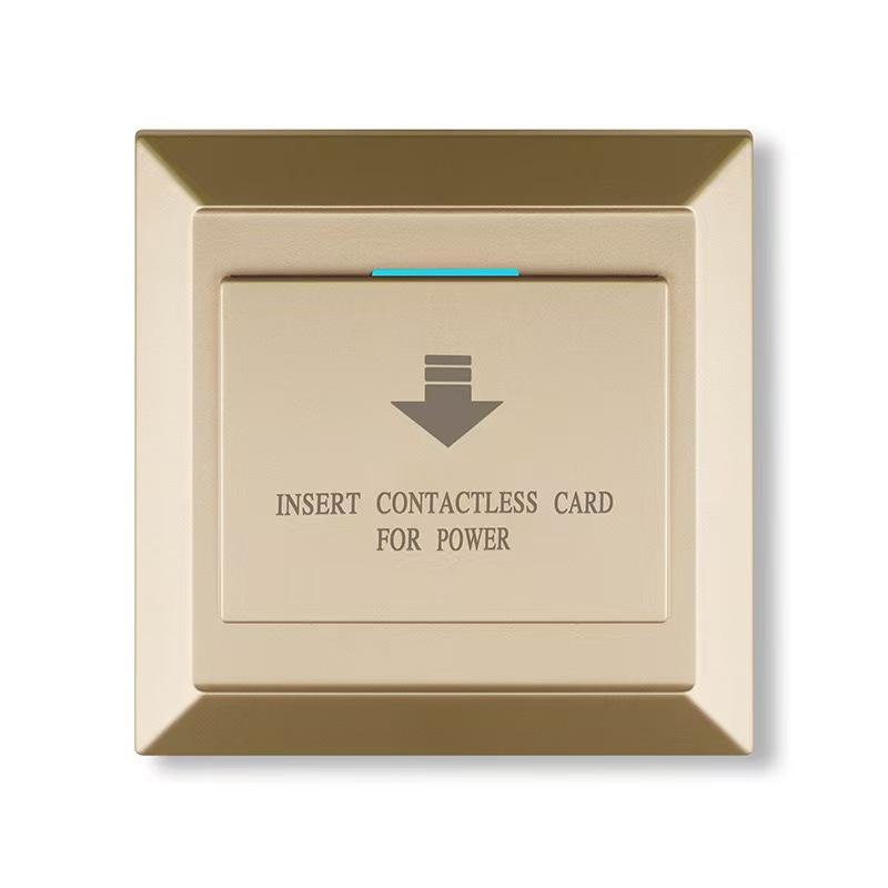 Weichuang Smart Hotel Room Card Power Switch – Low/High Frequency Inductive Power-Saving Wall Switch