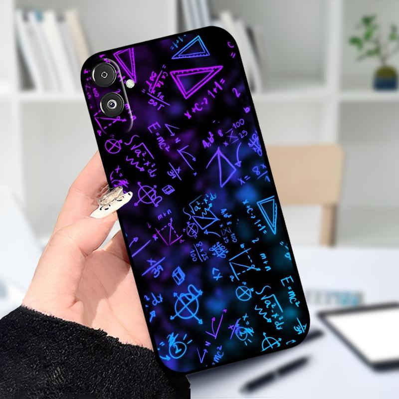 For Samsung F14 M14 5G Soft Case Fashion Printing Black Silicone TPU Phone Cover For Samsung Galaxy A14 4G 5G Shockproof Cases