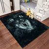 Wolf strength presence and mystery carpet Yoga living room room decor children's crawling mat doormat area rug games mat