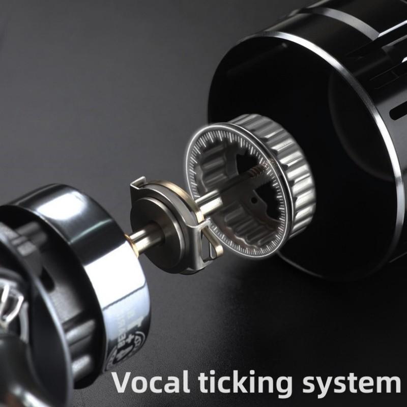 Mavllos Kołowrotek spinningowy Relos Trout z hamulcem o mocy 15 kg i współczynniku 5,5:1 Aluminiowa płytka szpula Kołowrotek karpiowy na szczupaka Bass