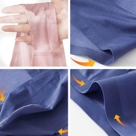 Men Sexy Briefs Low-rise U-Convex Solid Color Panties Smooth Lines Seamless Breathable Thong