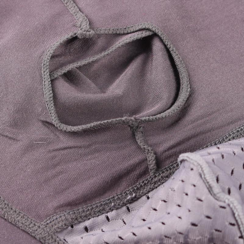 Herren Eis-Seide Mid-Rise Boxer Briefs mit Hodensackstütze