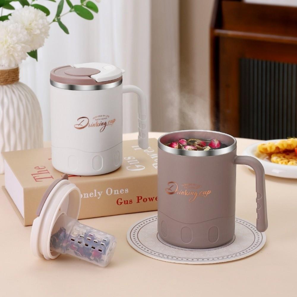 580ml Insulated Mug Heat-resistant Thermal Mug Portable Milk Coffee Cup  Tea Milk