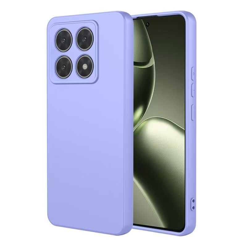 Luksusowe Etui z Płynnego Silikonu do Xiaomi Mi 14T 15T Pro Etui do Xiaomi 14T 15T Pro Matowe Miękkie Ochronne Tylne Etui