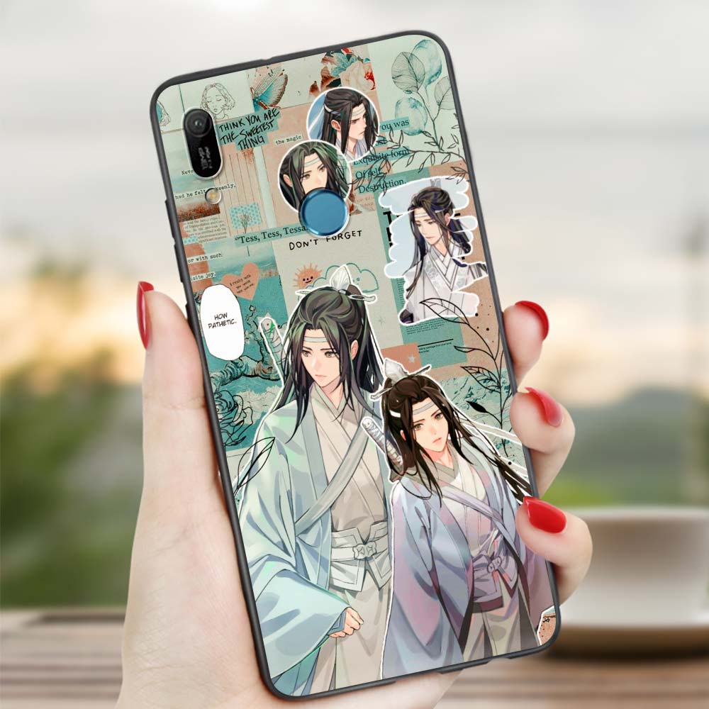 Mo Dao Zu Shi Wei Wuxian Anime Book Case For Huawei P30 Pro P40 Lite E P Smart Z Y7 Y6 2019 Silicone Back Phone Cover Mobile Bag