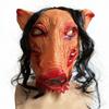 Halloween Horror Pigsy Mask: Escape Room Party Prop & Costume Headgear