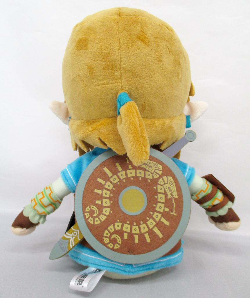 Sanei Boeki The Legend of Zelda: Breath of the Wild Link (S) W13 X D10 X H28cm Plush Toy ZP01